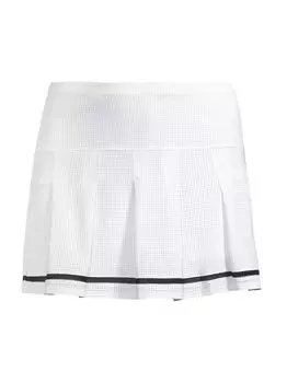 Плиссированная мини-юбка Lucky in Love, белый