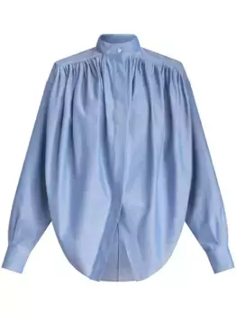 Плиссированная рубашка ETRO, синий