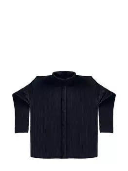 Плиссированная рубашка Homme Pliss Issey Miyake, синий