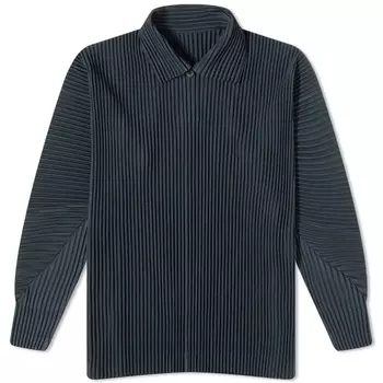 Плиссированная рубашка-поло Homme Pliss Issey Miyake