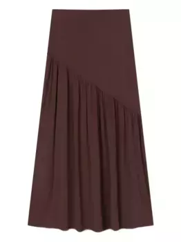 Плиссированная юбка AERON, коричневый
