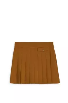 Плиссированная юбка Arket, желтый