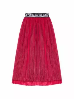 Плиссированная юбка Balmain