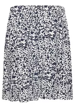 Плиссированная юбка CHARLOTTA Kaffe Curve, синий