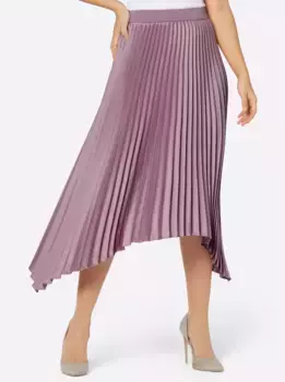 Плиссированная юбка Creation L, лиловый