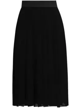 Плиссированная юбка DOLCE & GABBANA, черный