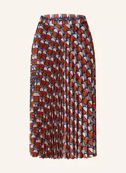 Плиссированная юбка Elena Miro, фиолетовый