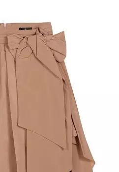 Плиссированная юбка Fun&Fun, бежевый