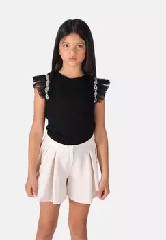 Плиссированная юбка Fun&Fun, кремовый