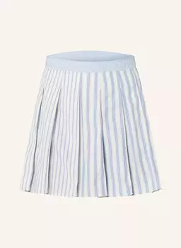 Плиссированная юбка Ganni, синий