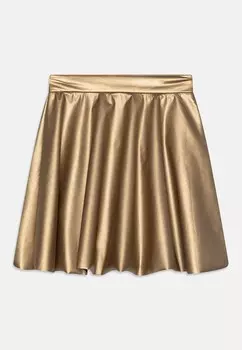 Плиссированная юбка GIRLS SKIRT Blue Effect, золото