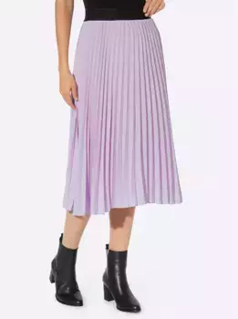 Плиссированная юбка Heine, цвет Flieder