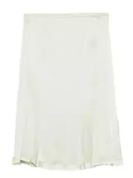 Плиссированная юбка JIL SANDER, зеленый