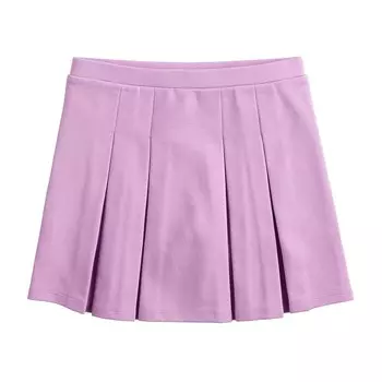 Плиссированная юбка Jumping Beans для девочек 4–12 лет, цвет Lavender Prairie