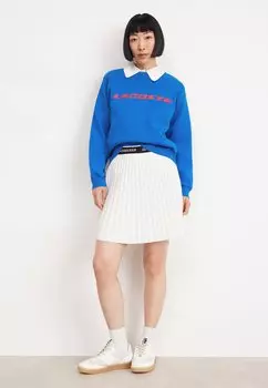Плиссированная юбка Lacoste, кремовый