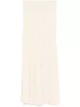 Плиссированная юбка макси Christopher Esber, нейтральный