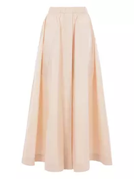 Плиссированная юбка макси Co, розовый