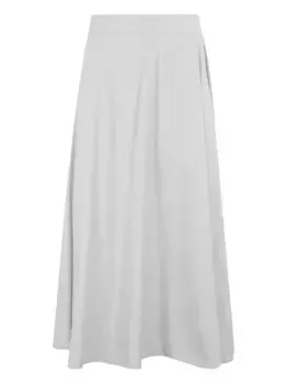 Плиссированная юбка макси REMAIN, белый