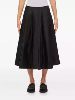 Плиссированная юбка миди Anarchic Casey Casey, черный