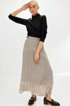 Плиссированная юбка миди Next