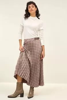 Плиссированная юбка миди Next