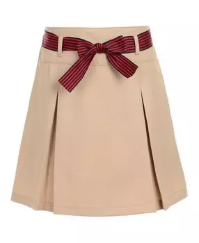 Плиссированная юбка-скутер униформы больших размеров для девочек больших размеров Nautica