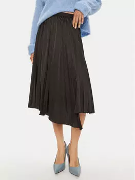 Плиссированная юбка стандартного кроя Dkny, черный