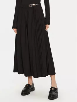Плиссированная юбка стандартного кроя Lola Casademunt By Maite, черный