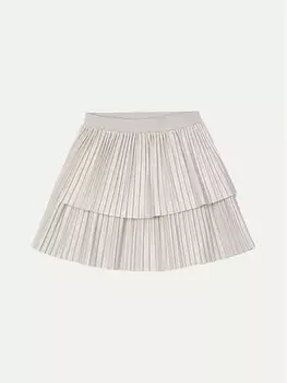 Плиссированная юбка стандартного кроя Mayoral, бежевый