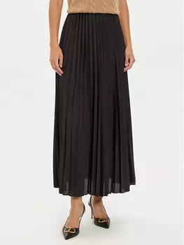 Плиссированная юбка стандартного кроя Vero Moda, черный