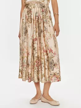 Плиссированная юбка стандартного кроя Vicolo, бежевый