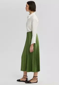 Плиссированная юбка Touch Priv, зеленый