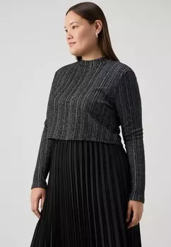 Плиссированная юбка VMCSOMA LONG PLEAT SKIRT Vero Moda, черный