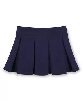 Плиссированная униформа-юбка с понте для девочек, для малышей Hope & Henry, синий