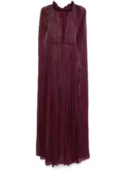 Плиссированное платье Ana Radu, красный