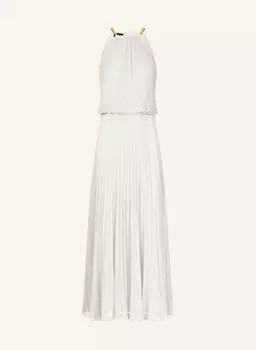 Плиссированное платье Apart, бежевый