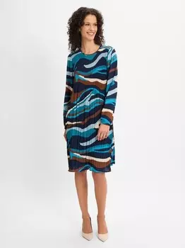 Плиссированное платье Betty Barclay, синий