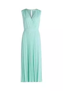 Плиссированное платье без рукавов Betty & Co, бирюзовый
