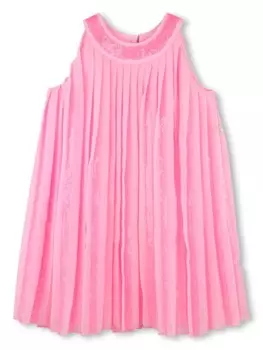 Плиссированное платье Billieblush, розовый