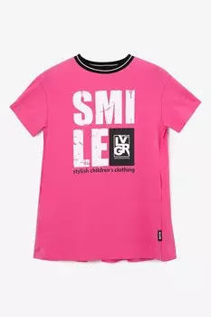 Плиссированное платье Gulliver, розовый