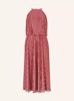 Плиссированное платье Swing, красный