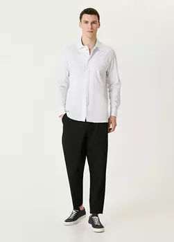 Плиссированные брюки Bernotti 79, черный