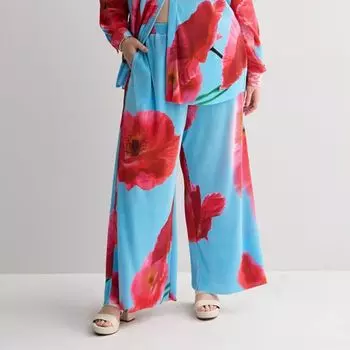 Плиссированные брюки больших размеров Intempo, цвет poppy