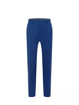 Плиссированные брюки Boss LENON, синий