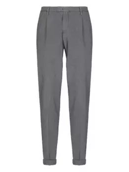 Плиссированные брюки Briglia 1949, серый
