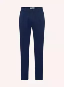 Плиссированные брюки|чино style tino Brax, синий