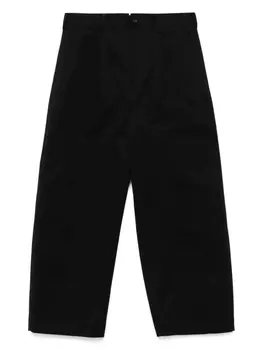 Плиссированные брюки чинос Comme des Garons Homme, черный