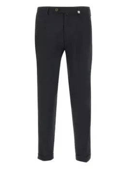 Плиссированные брюки-чинос с отворотами Myths