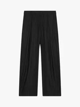 Плиссированные брюки-чиносы из фрейзера WOOD WOOD, цвет 9009 Black