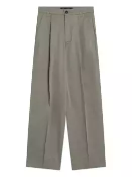 Плиссированные брюки Department 5, зеленый